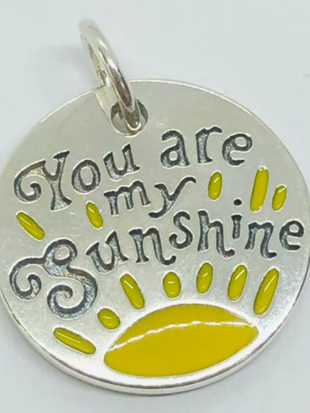 James Avery Enamel "You Are My Sunshine" Charm
